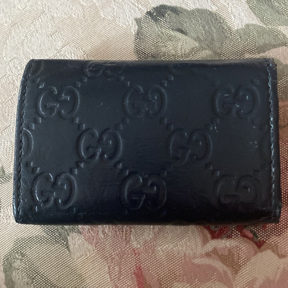 Authentic GUCCI GUCCISSIMA Heart Key Case Excellent Condition + - Picture 9 of 11